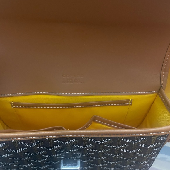 Goyard Orange and Black Crossbody Bag - Picture 5 of 6